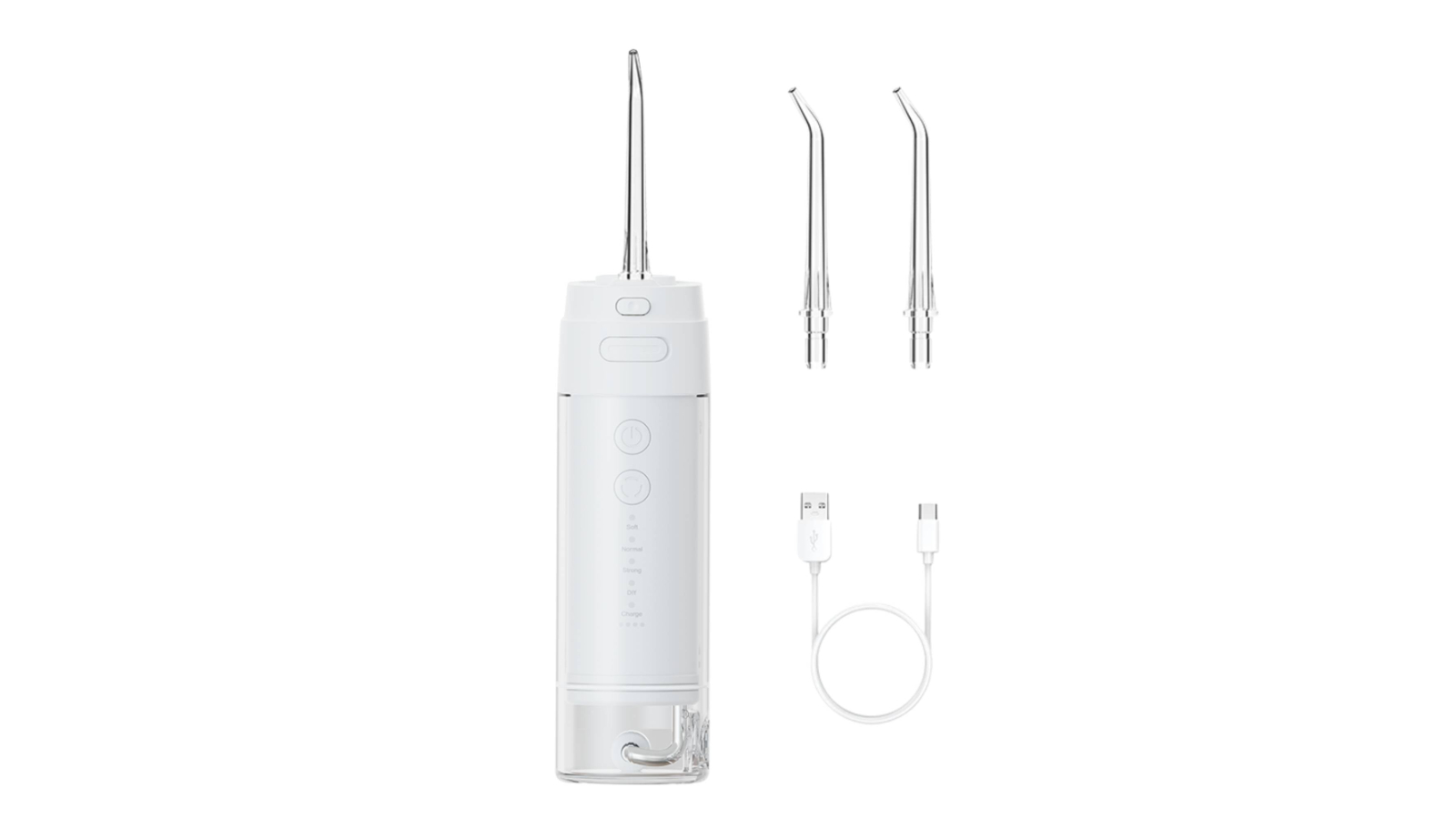 Orku Mini Water Flosser Rechargeable Oral Irrigator - White