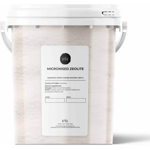Orku Ultrafine Micronised Zeolite Powder Tub - 1.3kg