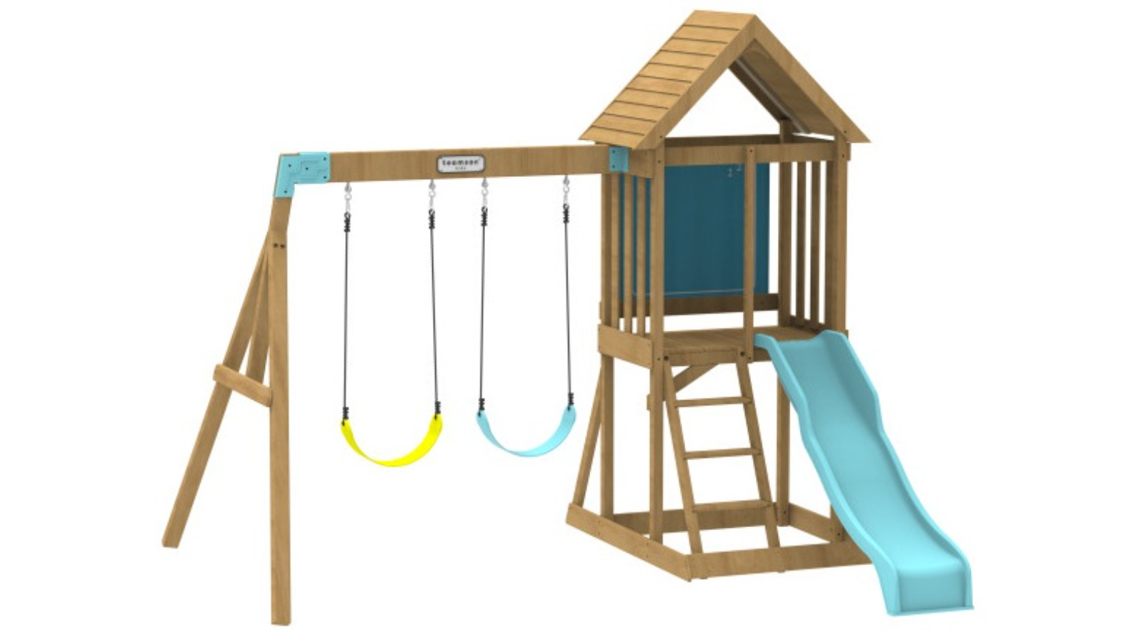Teamson Kids Panama Wooden Swing and Playset