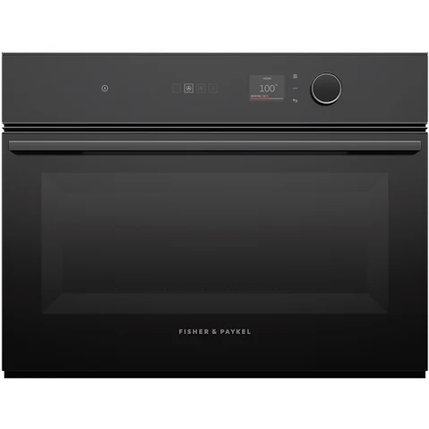 Fisher & Paykel 60cm Series 7 Minimal Compact Combi-Steam Oven - Black