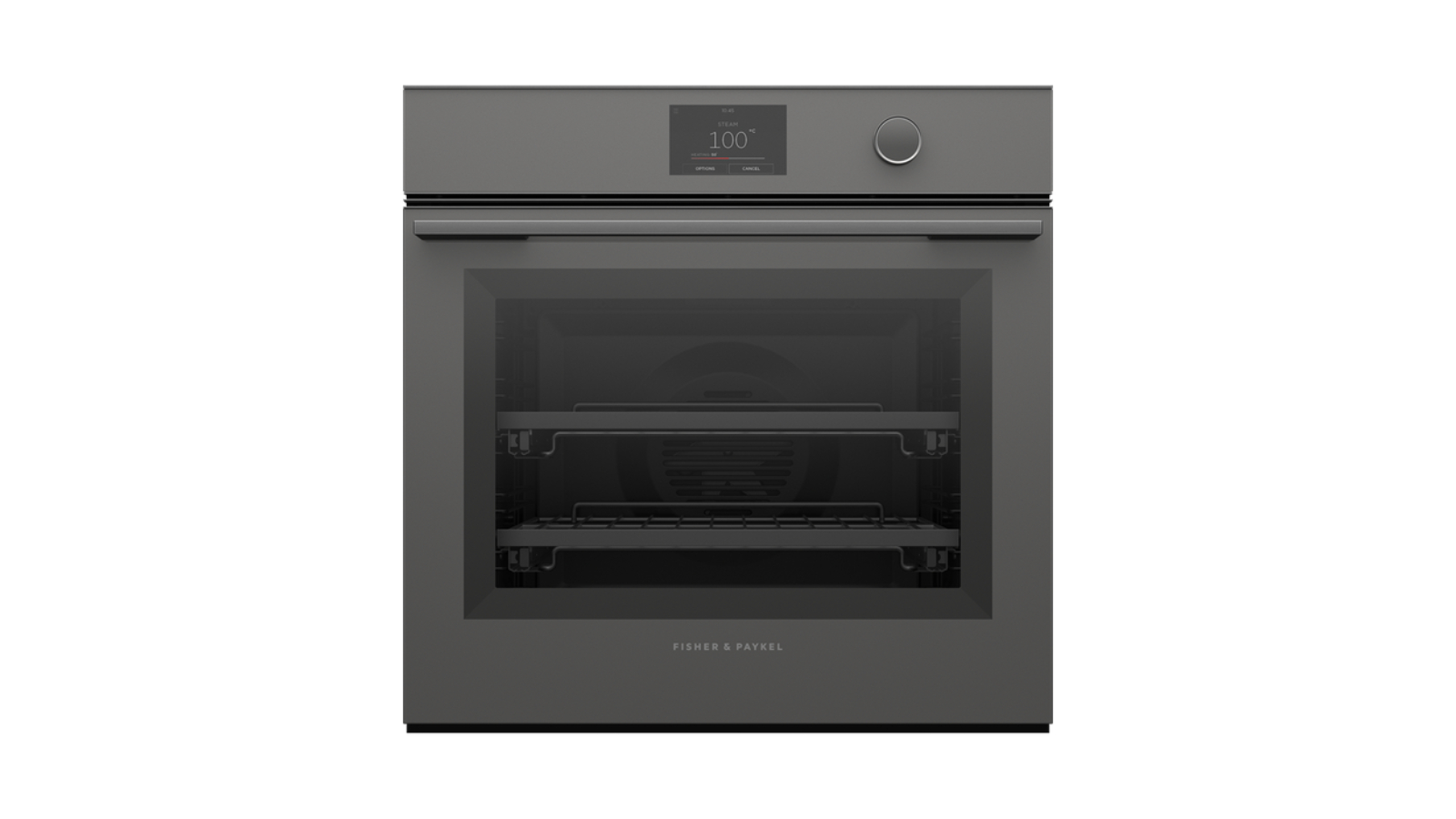Fisher & Paykel 60cm Series 11 Minimal Combi-Steam Oven - Grey Glass