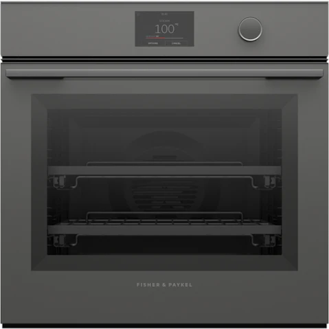 Fisher & Paykel 60cm Series 11 Minimal Combi-Steam Oven - Grey Glass