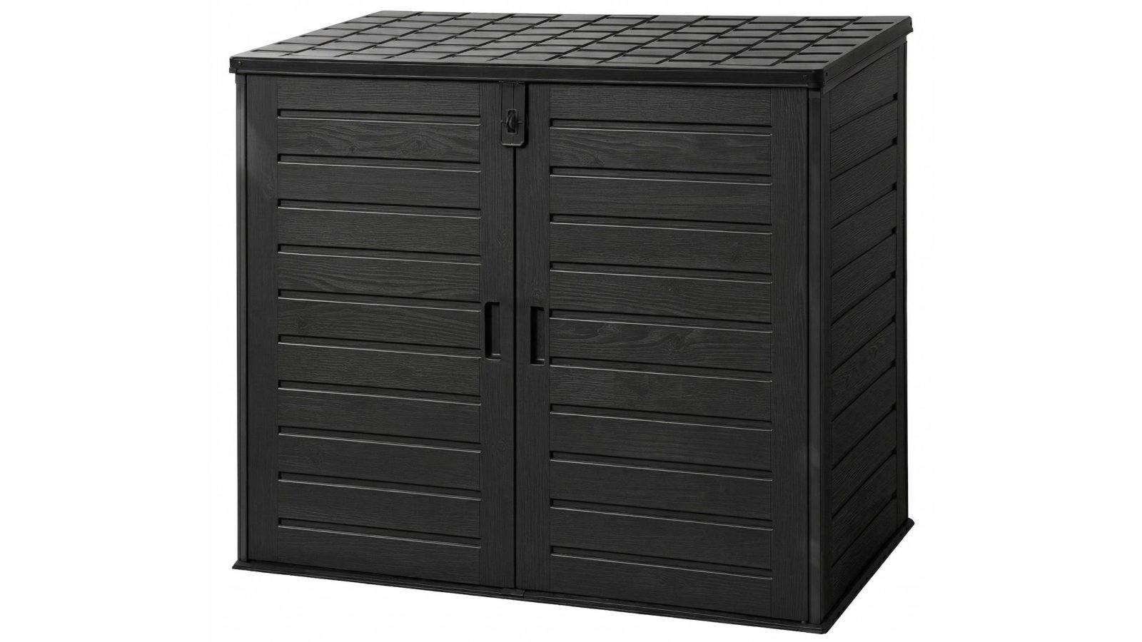 Gardeon Outdoor Storage Box 1170L Container Lockable Cabinet Tool Organizer Shed - Black