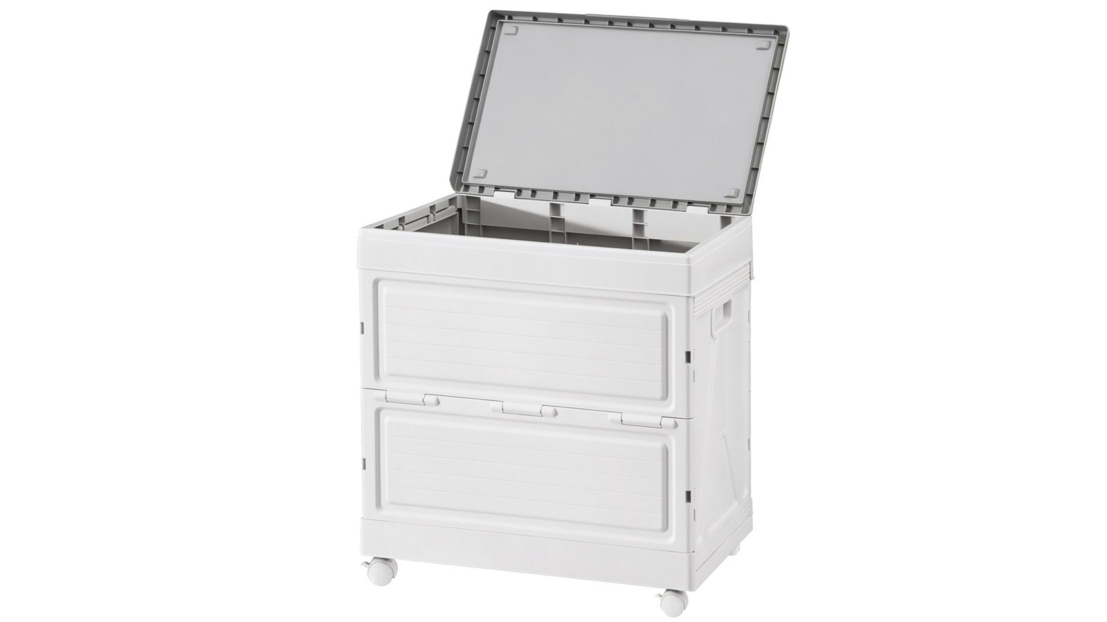 Gardeon 159L Outdoor Storage Box Stackable Cupboard Camping Organizer Wheels