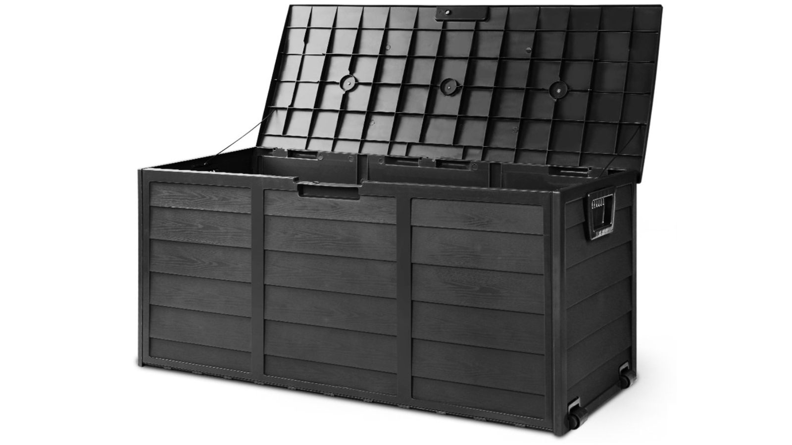 Gardeon 290 Litre Outdoor Storage Box - Black