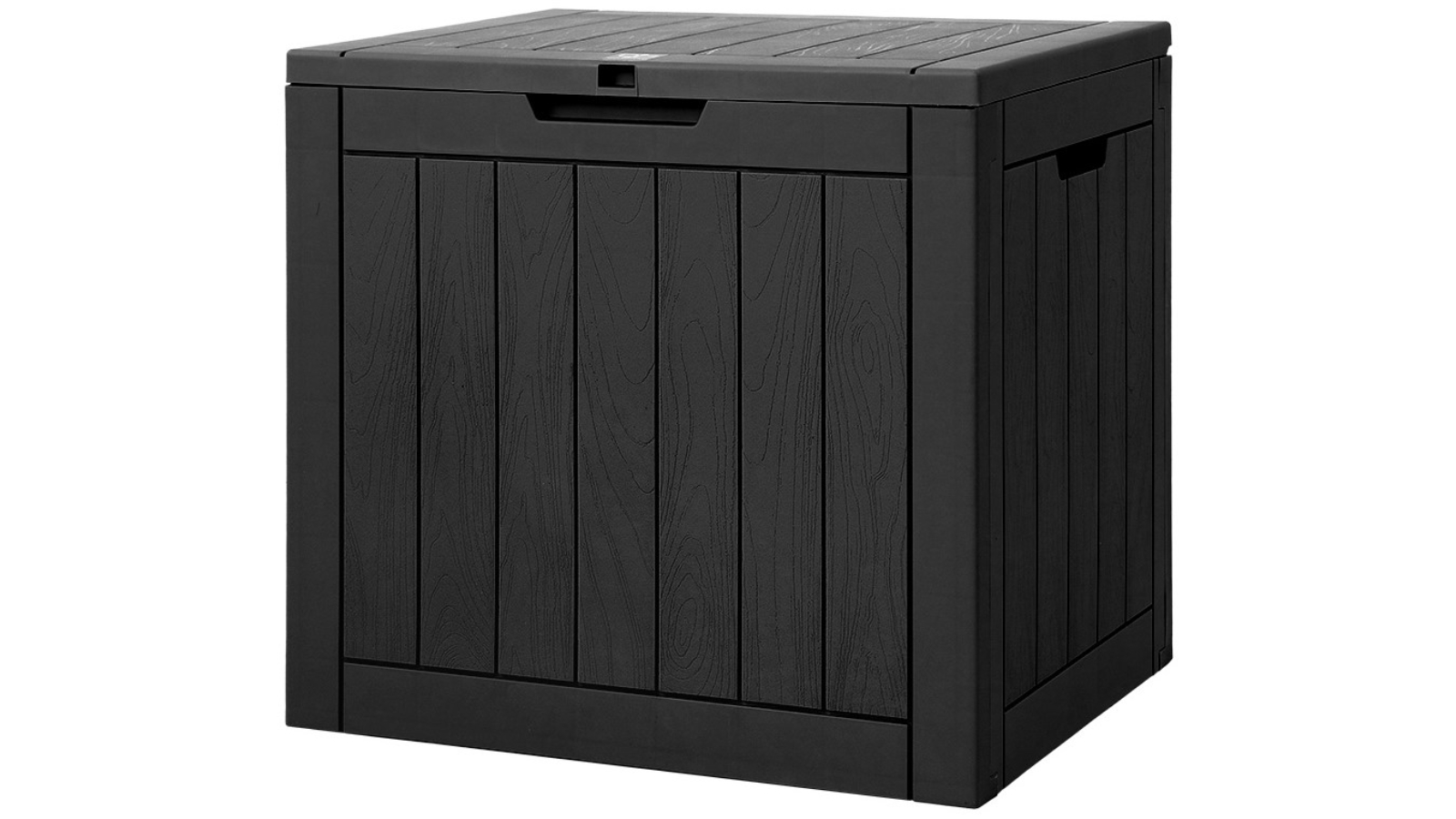 Gardeon 118L Outdoor Storage Box Container Lockable Indoor Garden Toy Tool Shed - Black