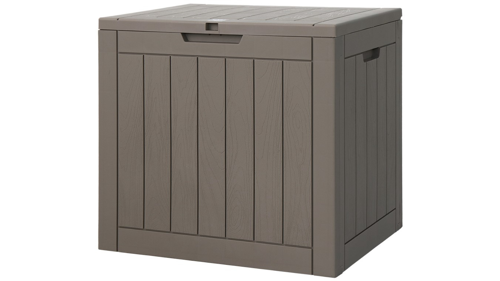 Gardeon 118L Outdoor Storage Box Container Lockable Indoor Garden Toy Tool Shed - Grey