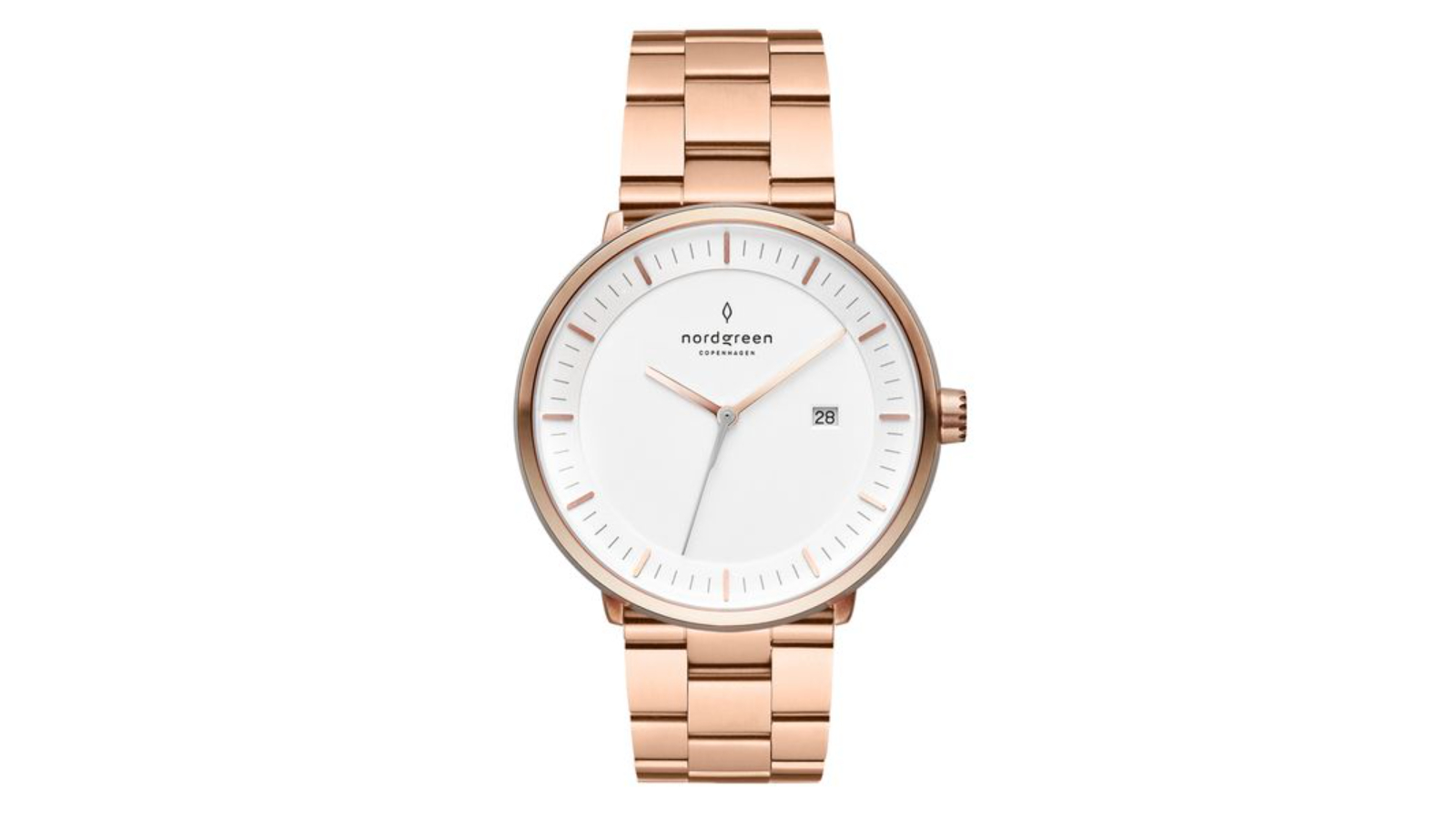 Nordgreen 3.6cm Women Philosopher Watch - Rose Gold