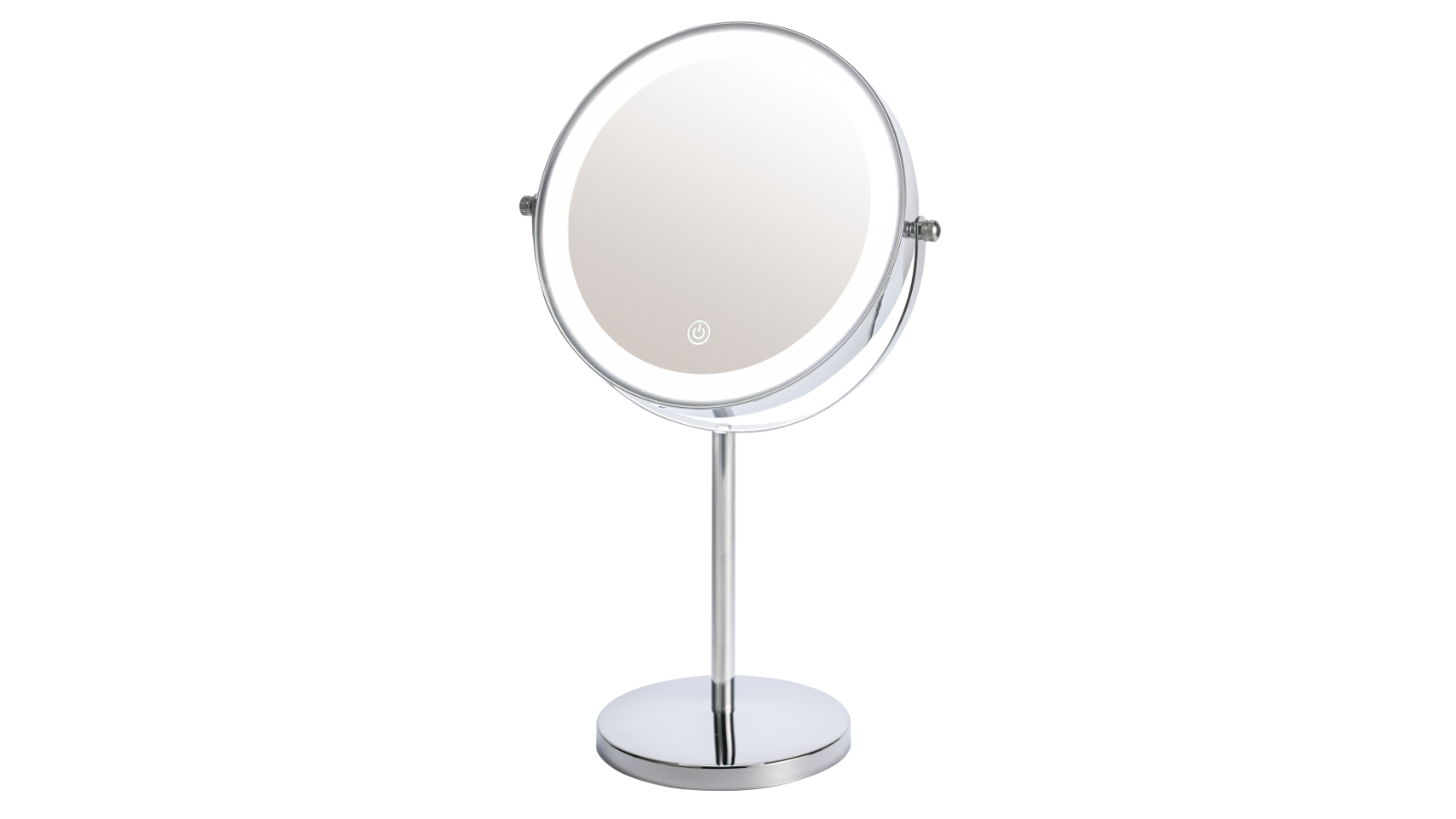 NuvoHome LED Makeup Mirror - Silver