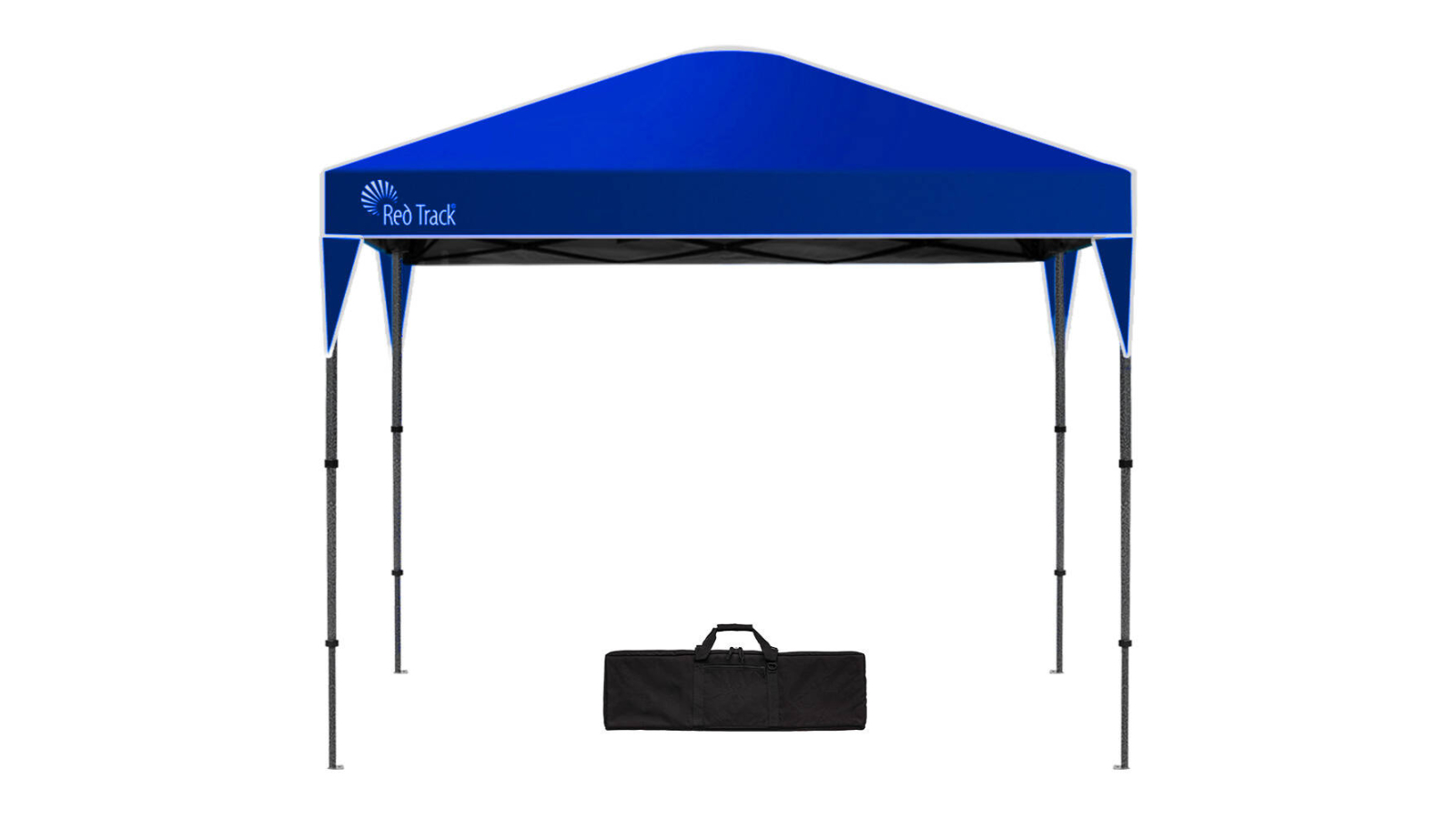 Red Track 3.6 x 2.2metre Folding Gazebo with Bag - Blue