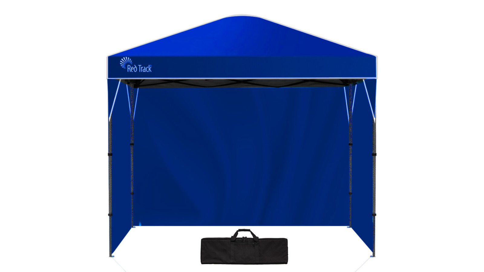 Red Track 3.6 x 2.2metre Folding Gazebo with Wall Bag - Blue