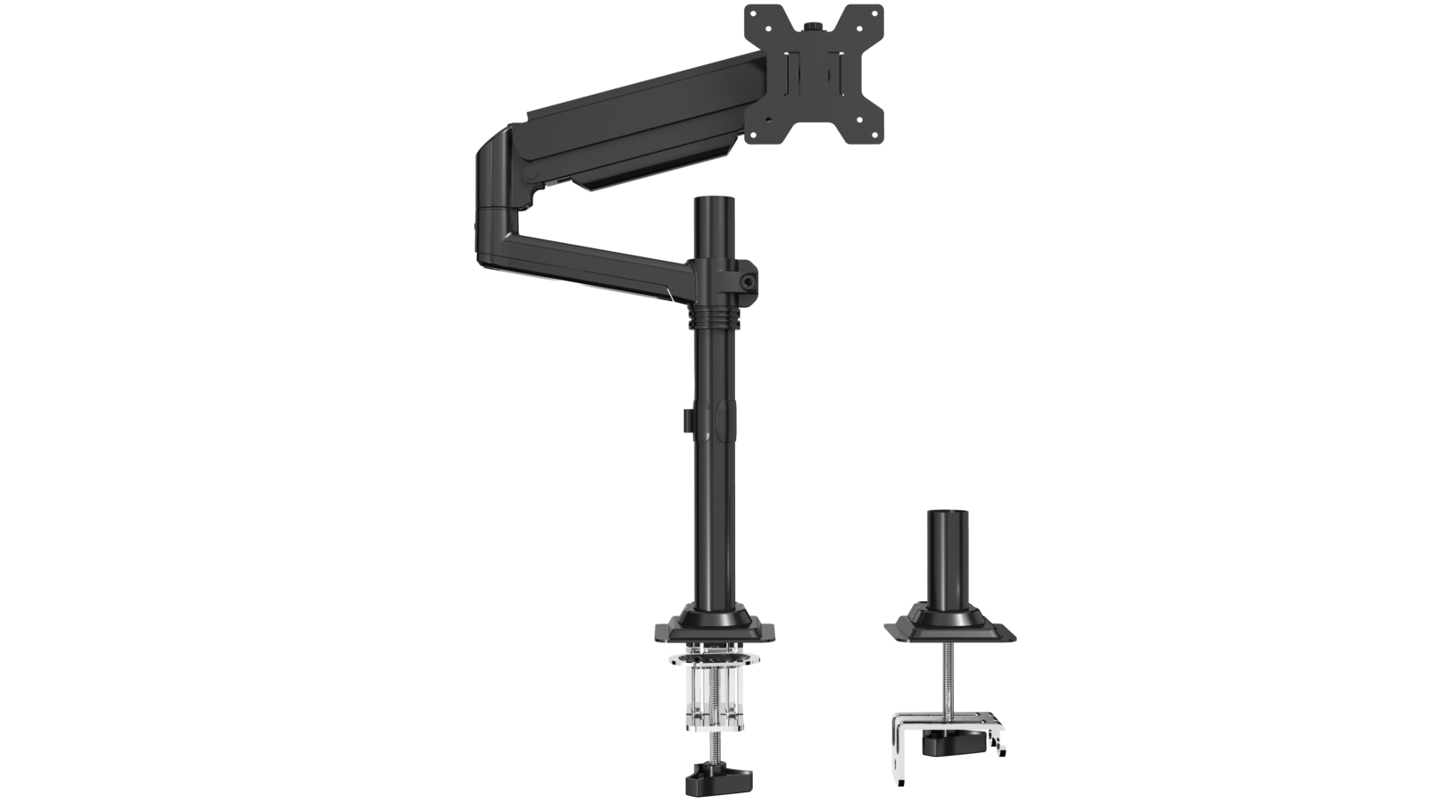 Nuvotech Single Monitor Arm with Gas Lift Adjustment