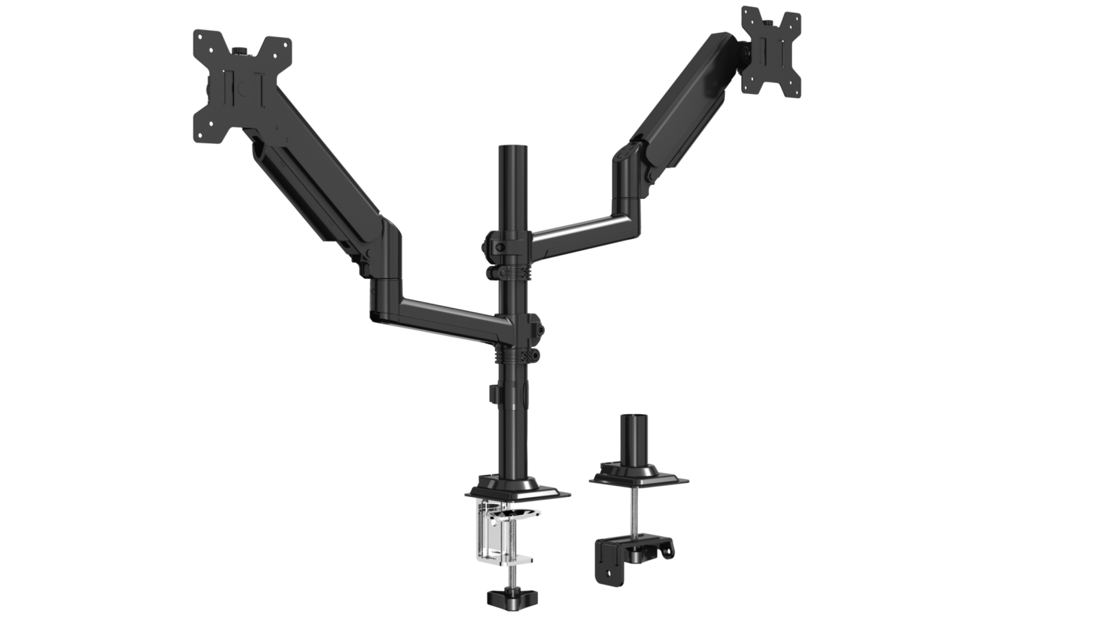 Nuvotech Dual Monitor Arm with Gas Lift Adjustment