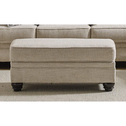 Carina Fabric Ottoman
