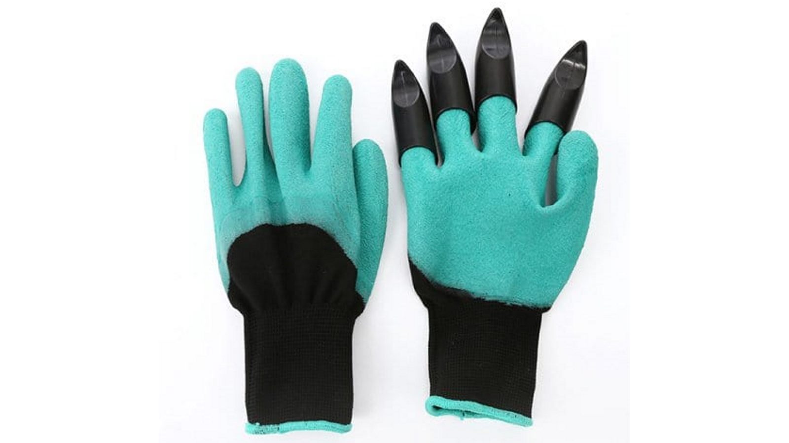 Living Today Set of 2 Tough Built in Claws Garden Guru Gloves