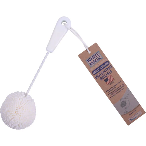 White Magic Goblet & Brandy Washing Brush