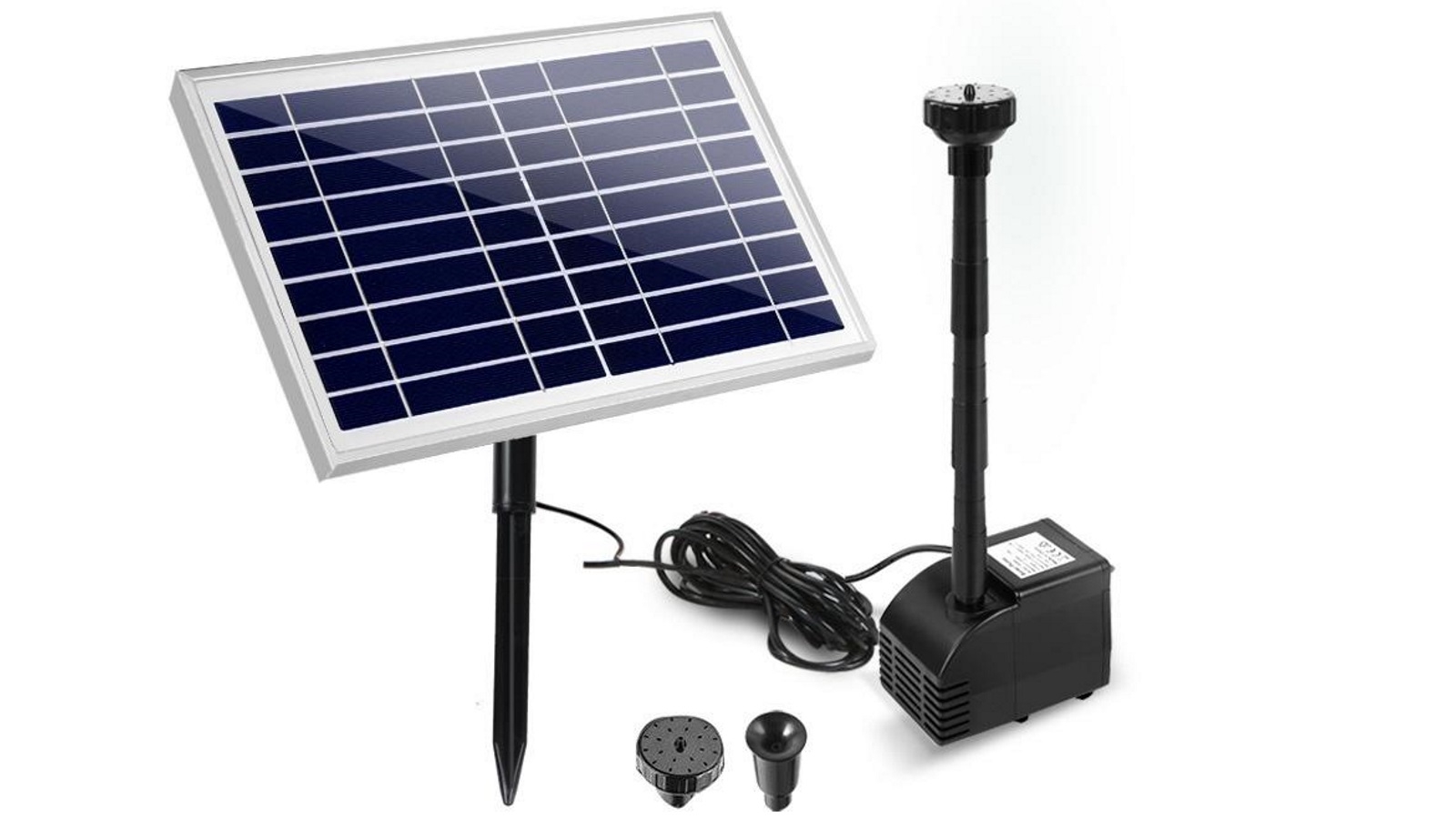 Gardeon Solar Pond Pump Powered Water Fountain Outdoor Submersible Filter 6.6FT