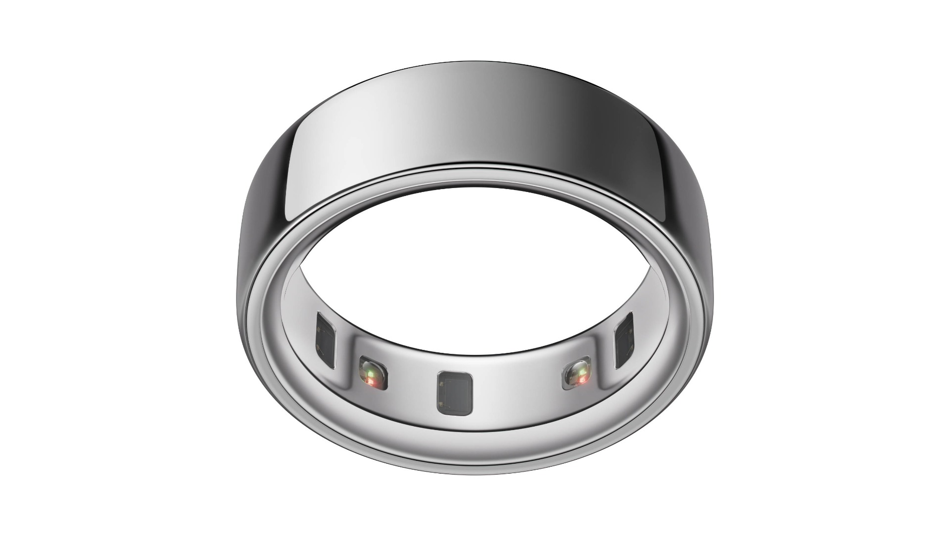Oura Ring 4 Silver - Size 8