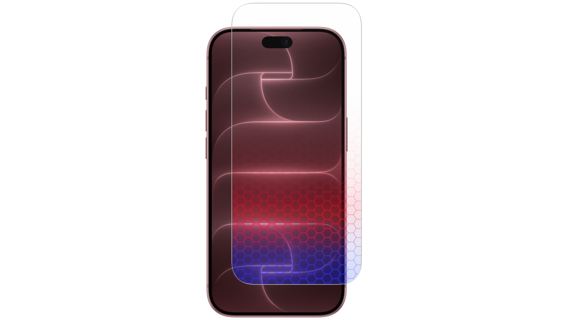 Belkin Titan SmartShield Pro Blue to Red Screen Protector for iPhone 18 Pro Max