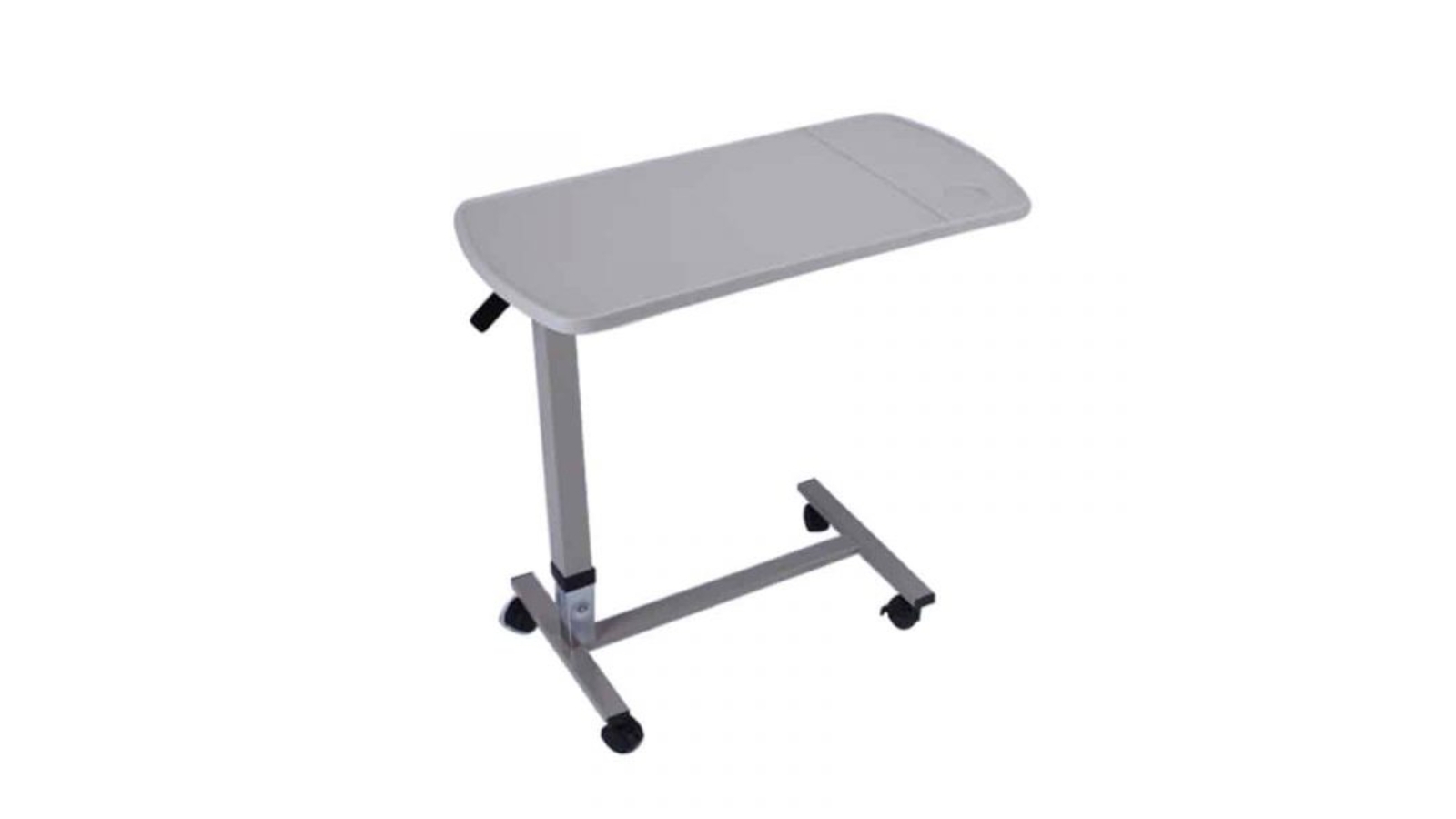 Gilani Engineering HardPlastic-one Section Overbed Table on Wheels for Books