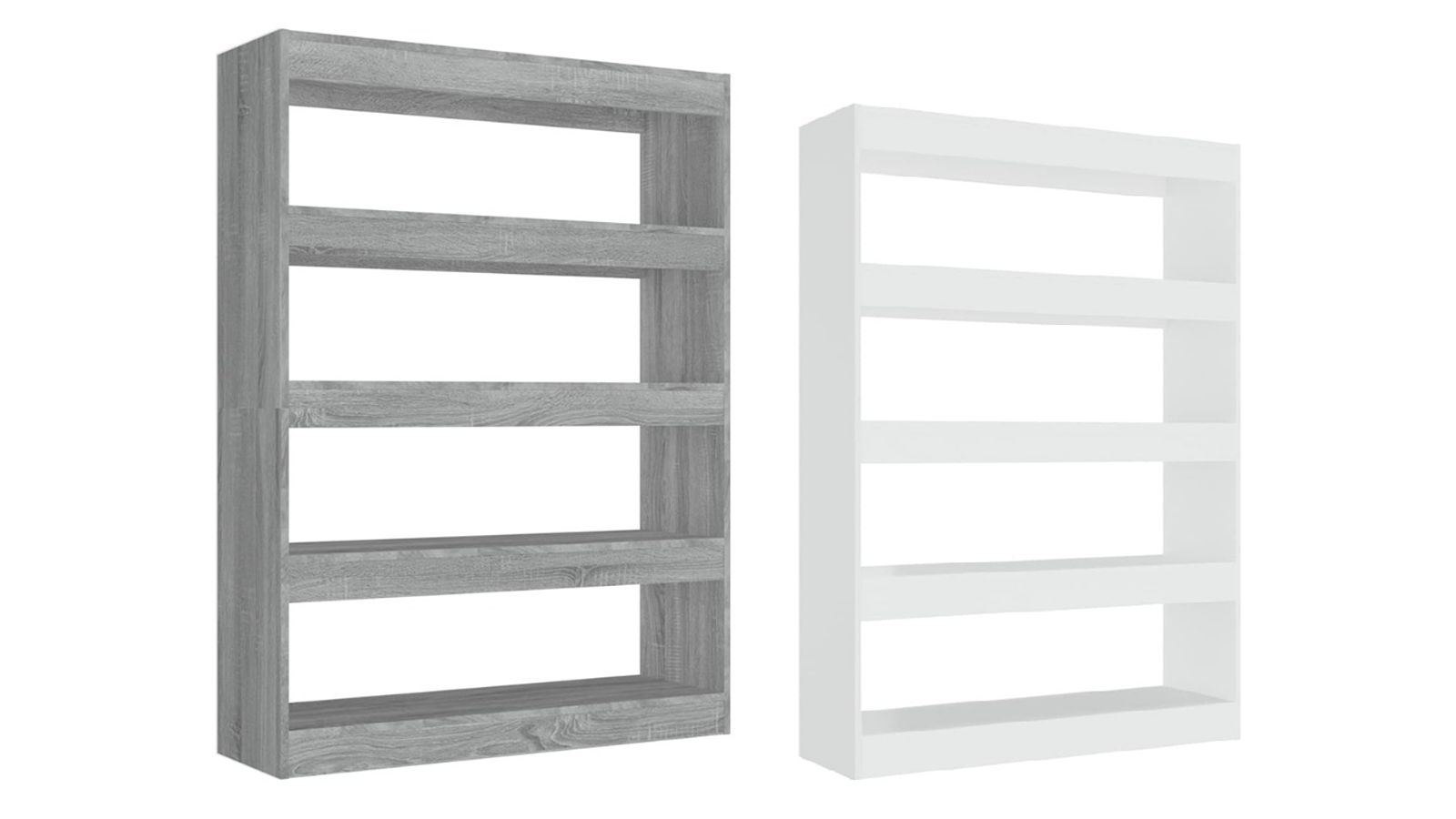 vidaXL 100 x 30 x 135cm Book Cabinet/Room Divider