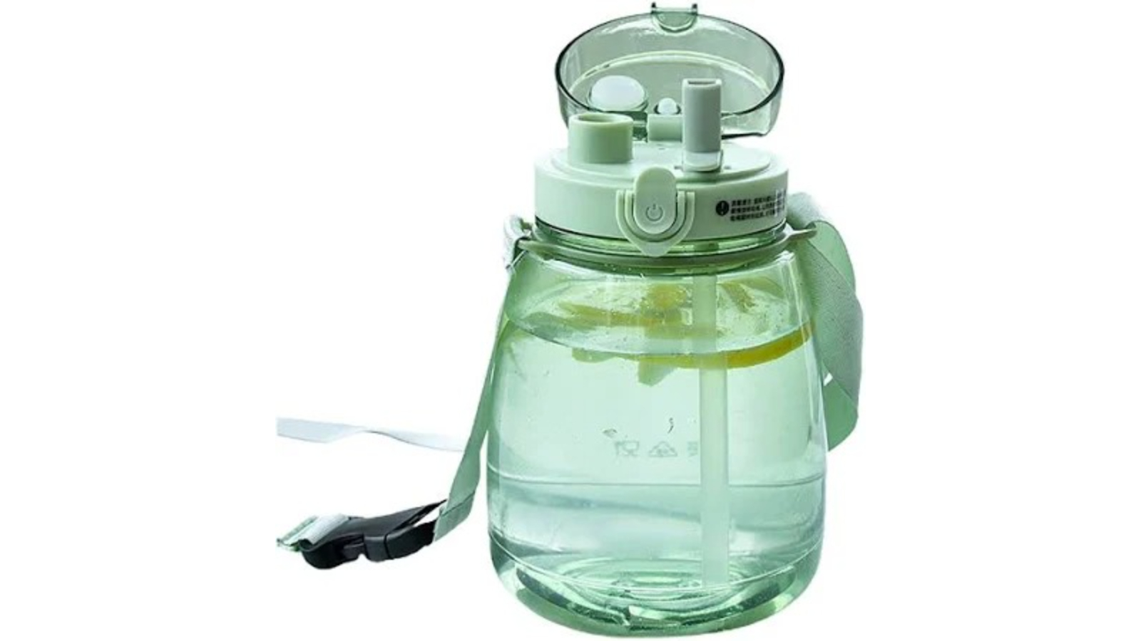 Jacksaqua Outdoor Water Bottle with Straw 45oz Large Capacity - Green