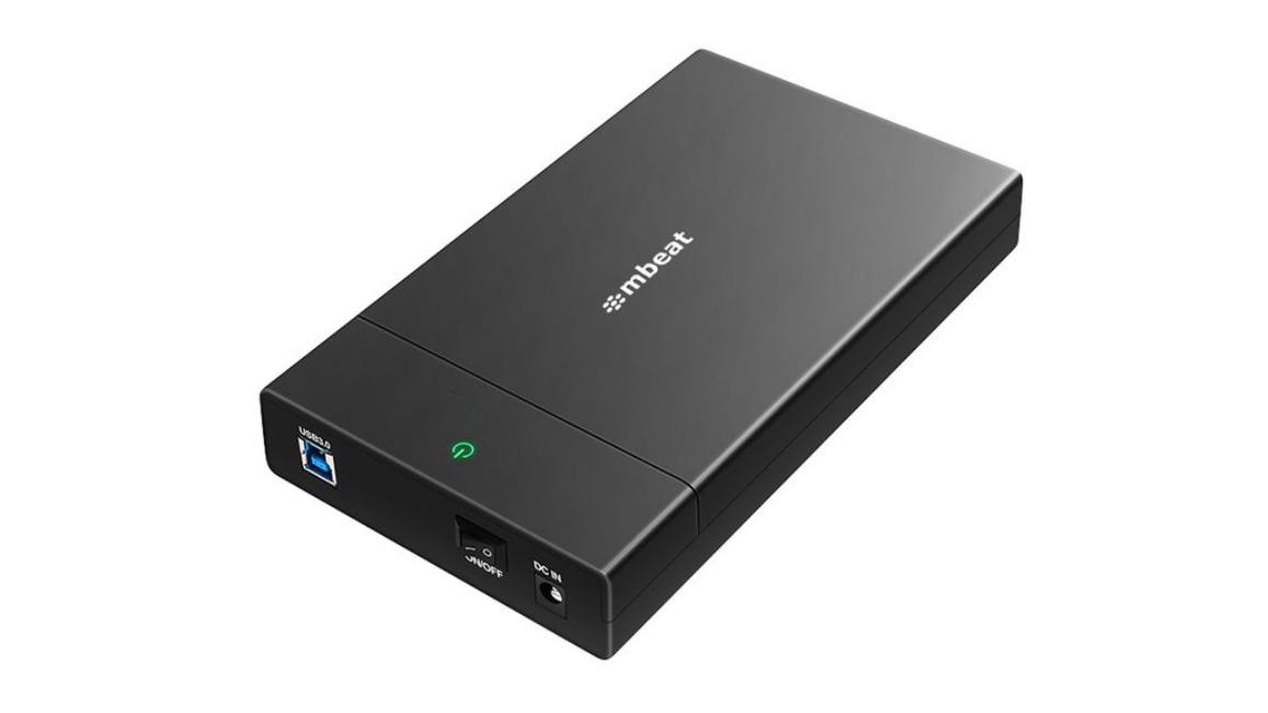 MBeat C1 Tool-Free USB 3.0/3.5 and 2.5inch SATA HDD Enclosure - Black