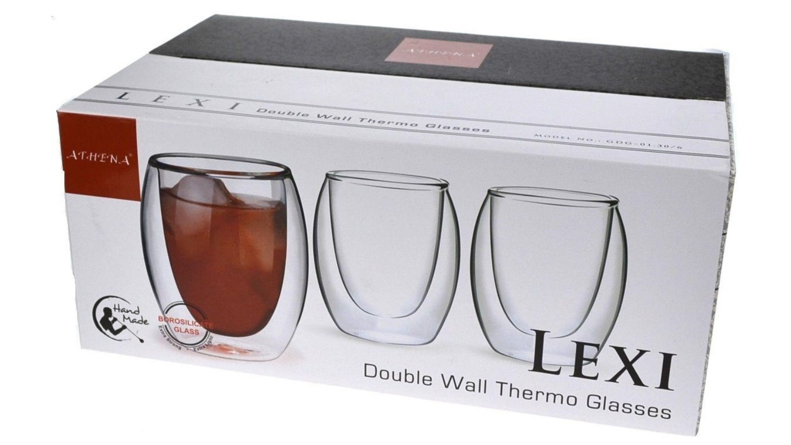 Lexi 100ml Dual Double Wall Espresso Cups Set of 6 Harvey Norman