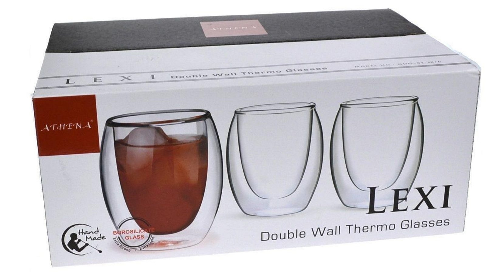 Lexi 300ml Dual Double Wall Espresso Cups Set Of 6 Harvey Norman