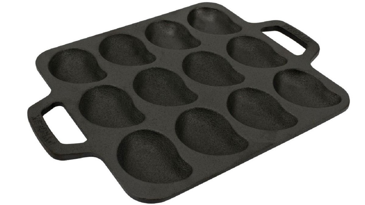 Pyrolux Cast Iron Oyster Pan