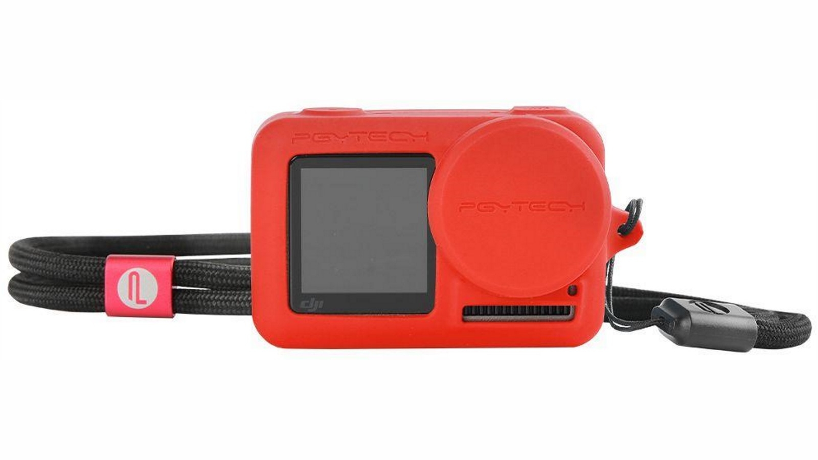 Pgytech Silicone Rubber Case for OSMO Action Camera - Red