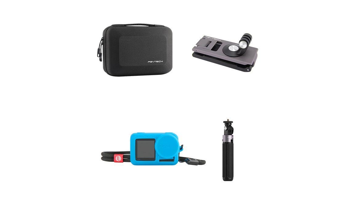 Pgytech 4 pcs Travel Set for Osmo Action Camera
