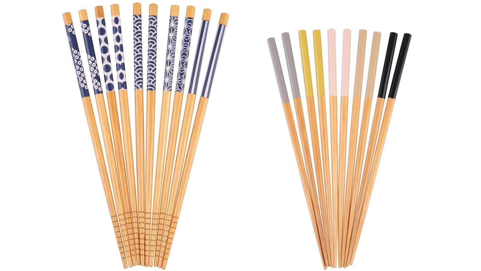 D.Line 5-Pair Bamboo Chopsticks Set