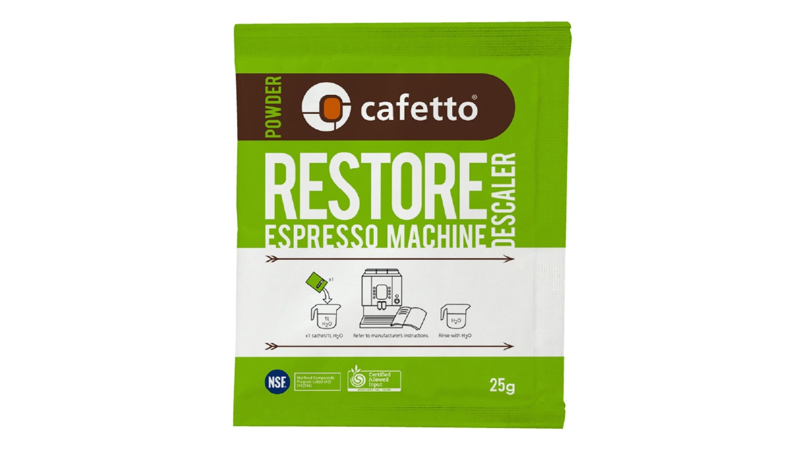 Cafetto Restore Espresso Machine Descaler - Pack of 10