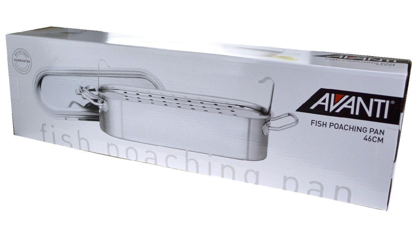 Avanti Stainless Steel Fish Poaching Pan 51cm Harvey Norman