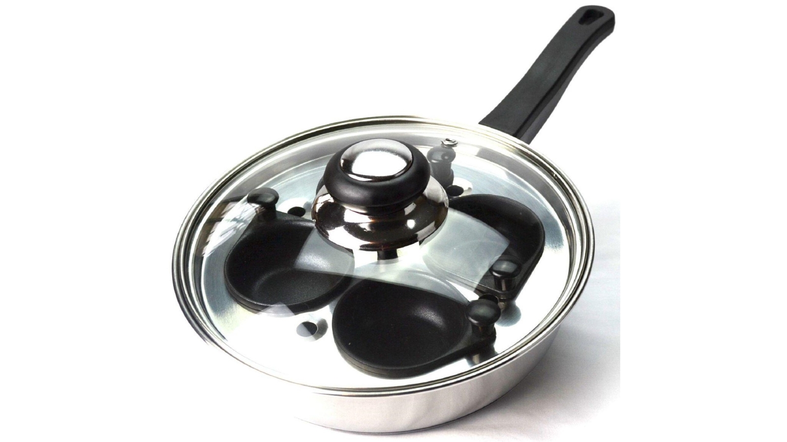 Avanti 4 Cup Stainless Steel Egg Poacher