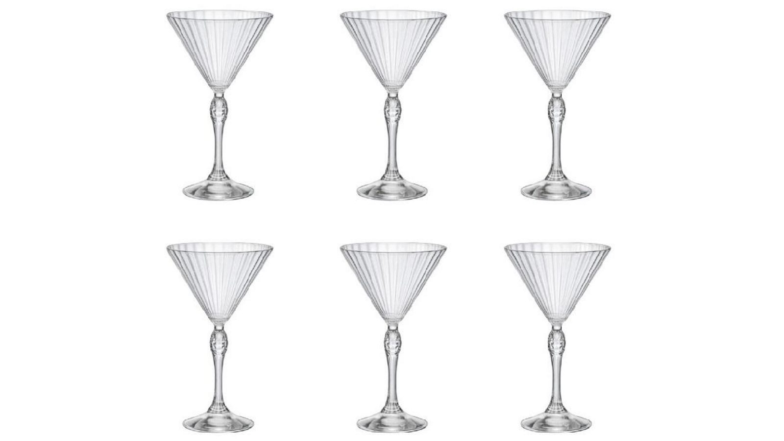 Bormioli Rocco America 20s 245ml Martini Glasses - Set of 6