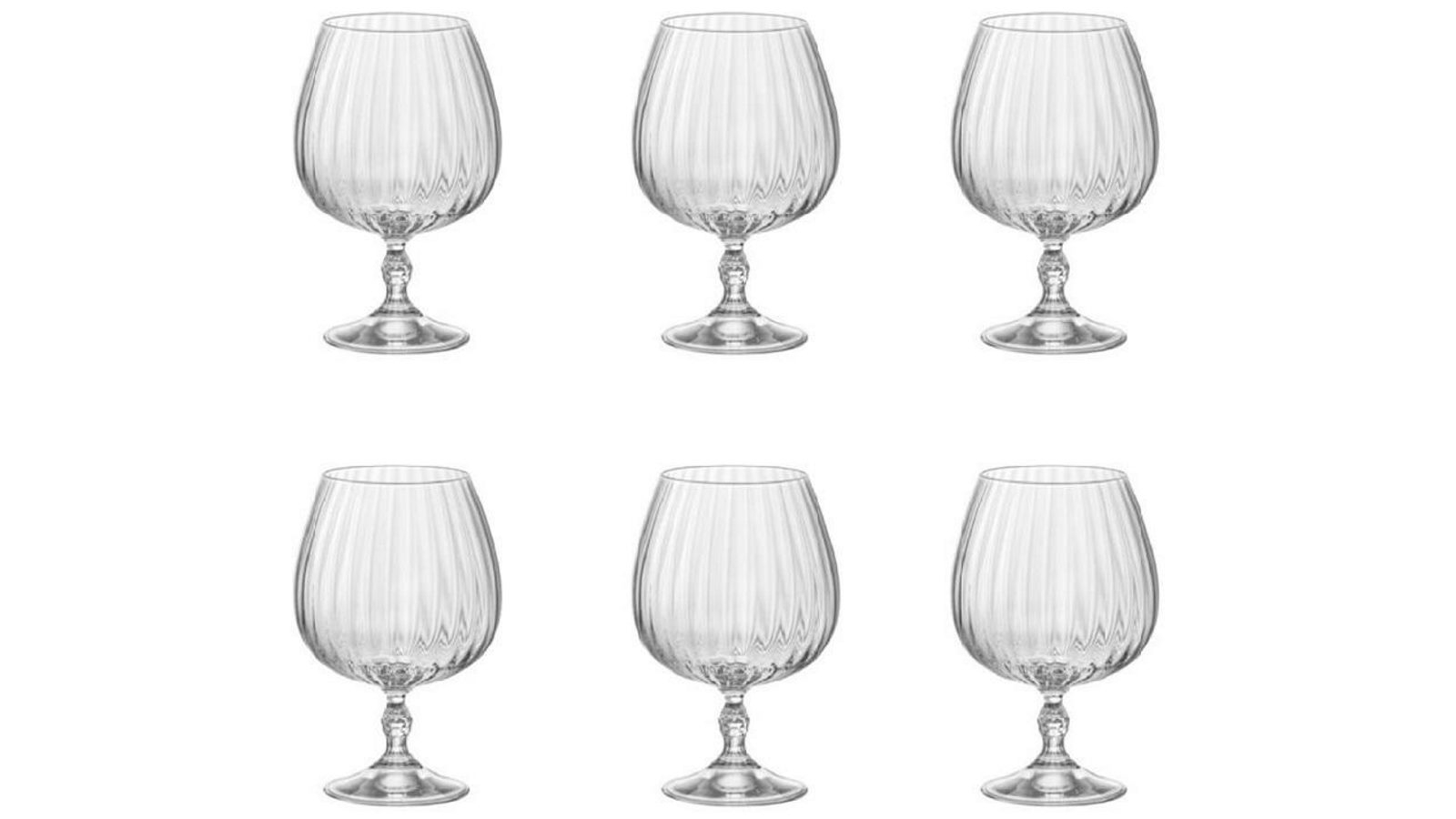 Bormioli Rocco America 20s 650ml Cognac Glasses - Set of 6