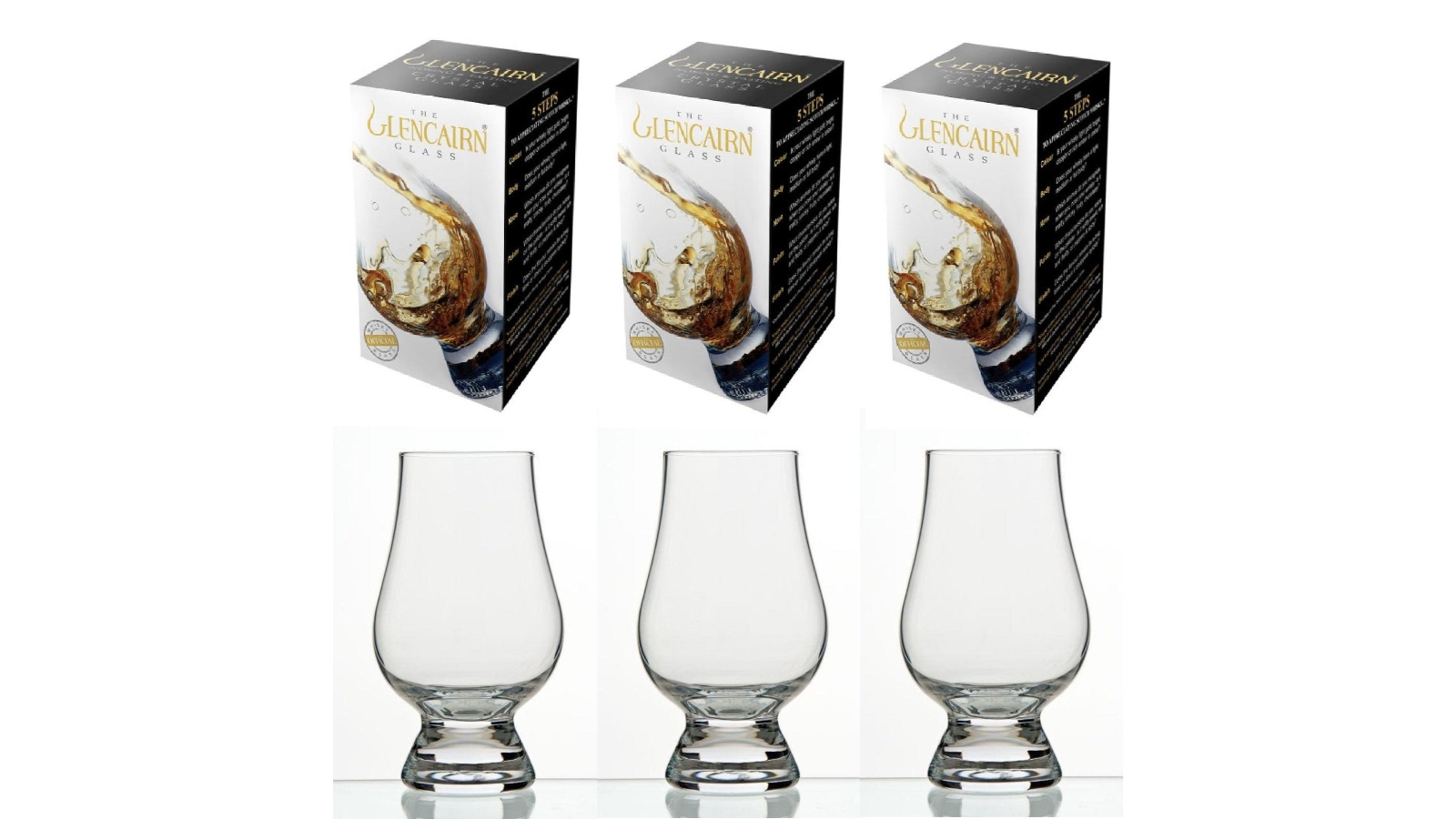 Glencairn Whisky Glass - Set of 3