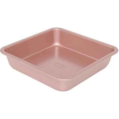 Wiltshire Rose Gold Non Stick Square Cake Pan