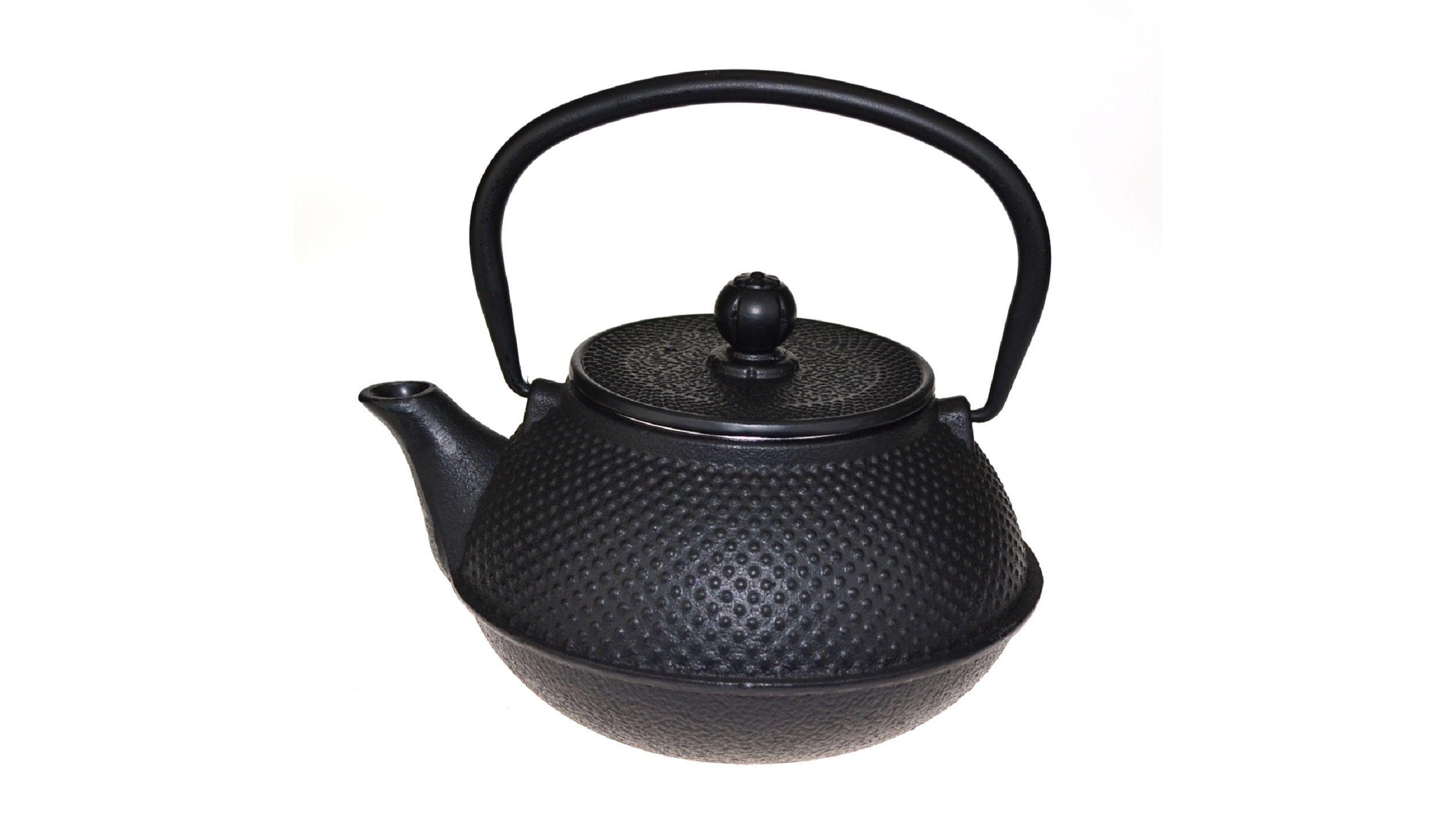 Teaology Cast Iron Teapot Fine Hobnail 800ml - Black 