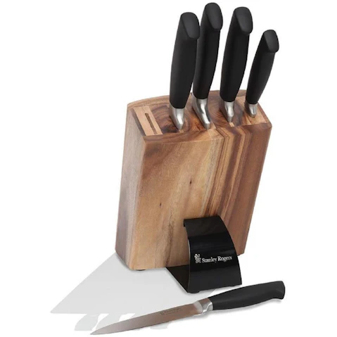 Stanley Rogers Quick Draw 6 Piece Knife Block