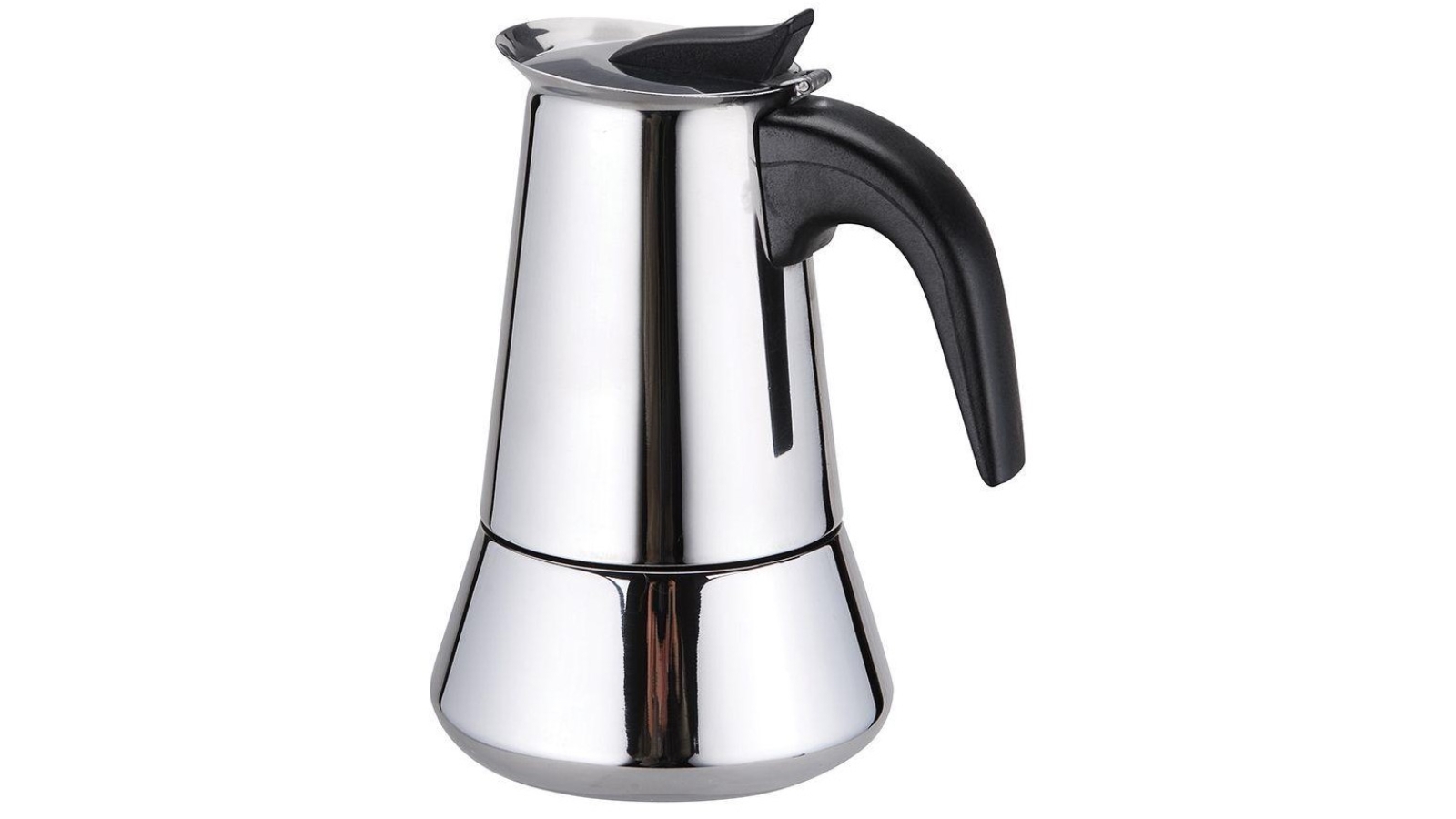 Casabarista Roma 10 Cup Stainless Steel Espresso Maker