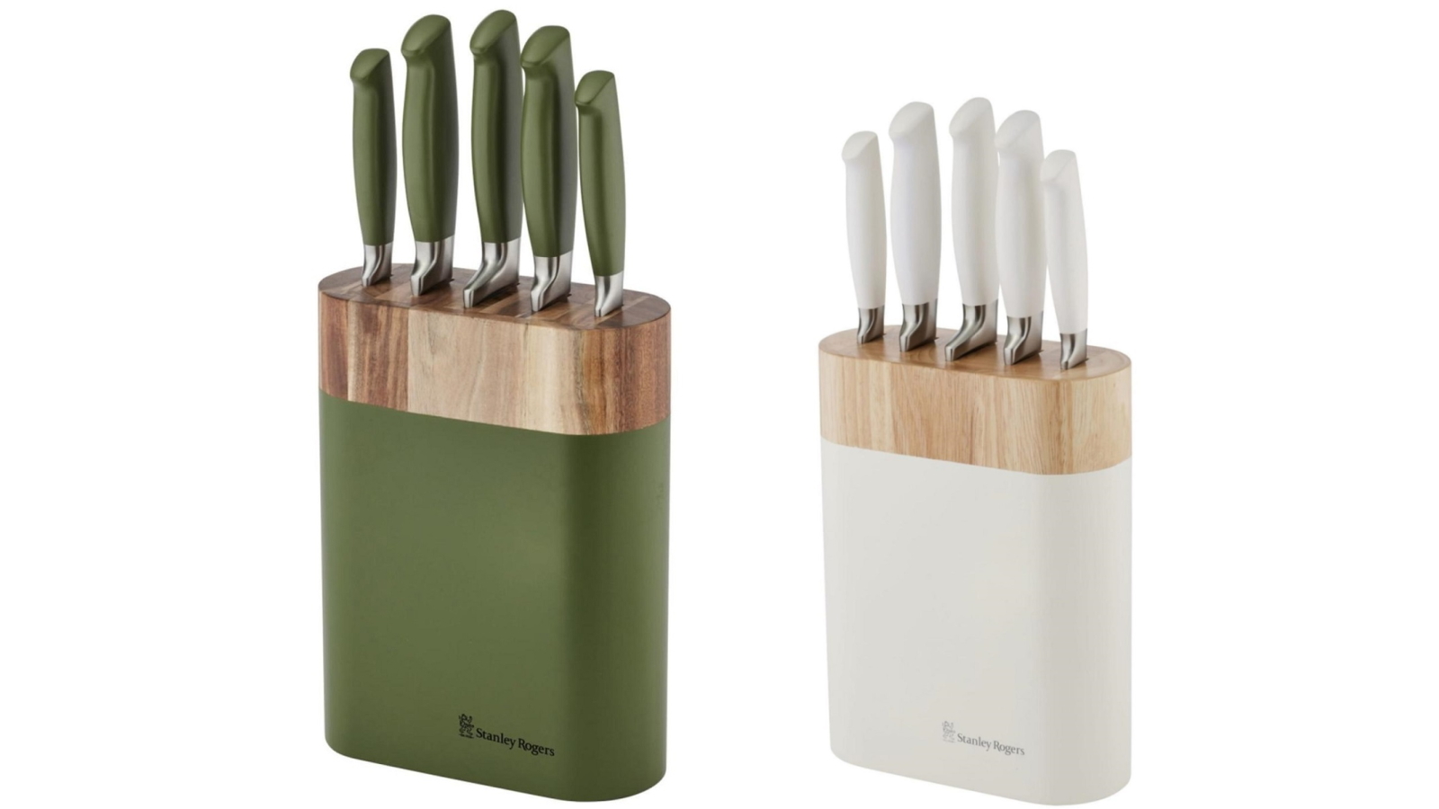 Stanley Rogers 6-Piece Oval Knife Block Set