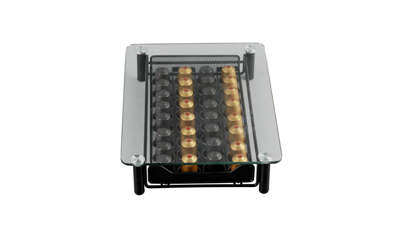 Casabarista Coffee Machine Stand with 36 Capsule Drawer