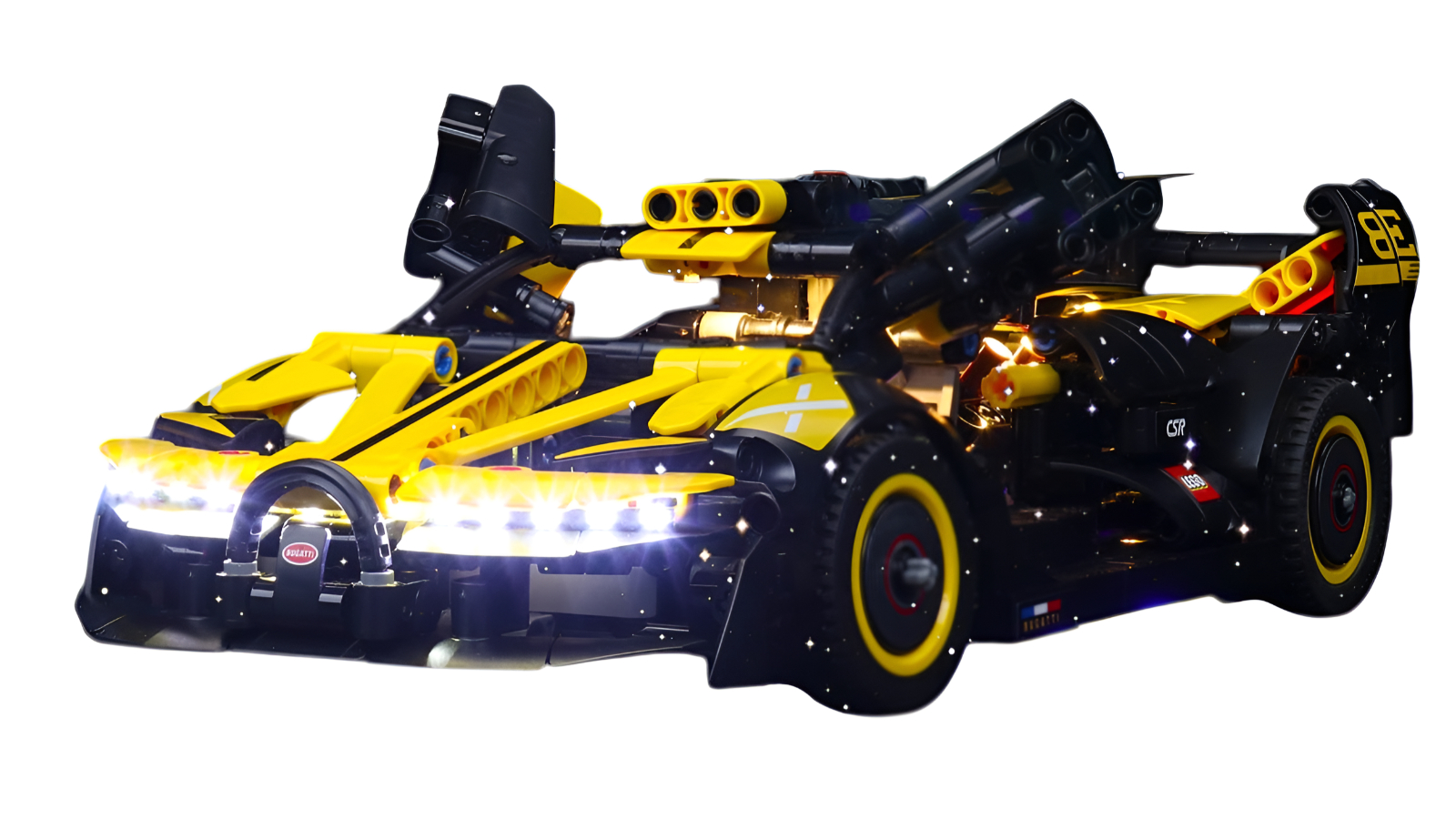 Brick Shine Light Kit for Lego Bugatti Bolide 42151 Classic Version