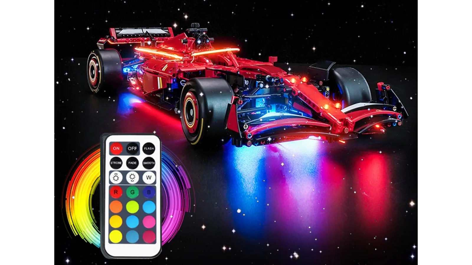 Brick Shine Light Kit for LEGO Ferrari SF-24 F1 Car