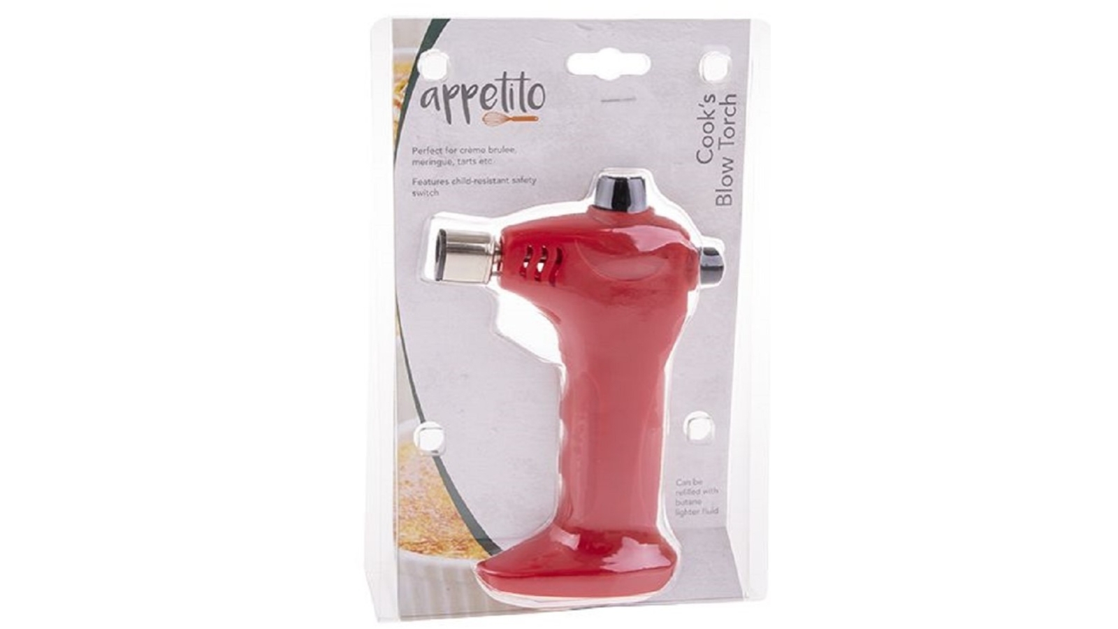 Appetito Cook's Blow Torch Red Harvey Norman
