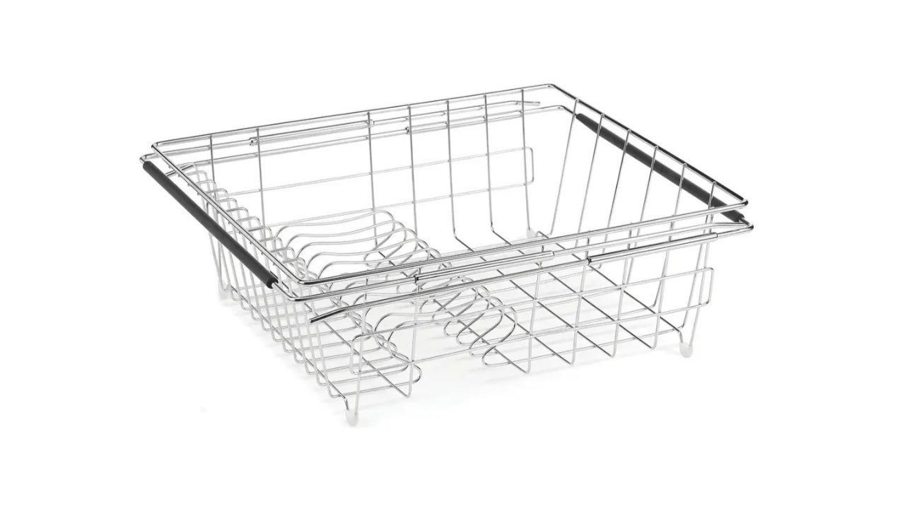 Polder Expandable in Sink Dish Rack