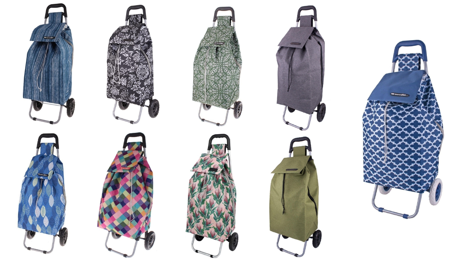 Sprint Shop and Go Sprint Shopping 45Litre Trolley with Wheels